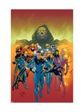 Fantastic Five 1 Cover: Mr. Fantastic Posters by Henry Clayton