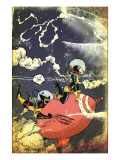 Wolverine First Class 19 Cover: Wolverine and Shadowcat Posters by Skottie Young