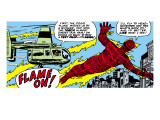 Marvel Comics Retro: Fantastic Four Comic Panel, Human Torch Prints