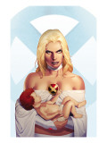Cable 8 Cover: Emma Frost Affiches par Ariel Olivetti
