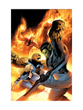 Ultimate Fantastic Four 28 Cover: Super Skrull Affiches par Land Greg