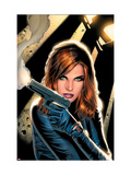 Black Widow 2 Cover: Black Widow Charging Affiches par Land Greg