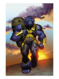 Uncanny X-Men 519 Cover: Beast Print by Land Greg