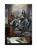 Dark Reign: The List - Hulk 1 Group: Ms. Marvel, Osborn, Norman, Hand and Victoria Poster by Oliver Ben