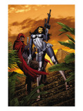 House of M: Masters of Evil 3 Cover: The Hood and Madame Masque Prints by Mike Perkins