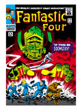 Marvel Comics Retro: Fantastic Four Family Comic Book Cover 49, If This Be Doomsday! Art