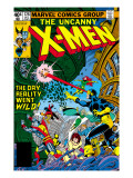Uncanny X-Men 128 Cover: Wolverine, Colossus, Grey, Jean, Cyclops, Nightcrawler and X-Men Posters par George Perez