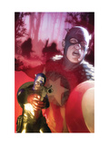 Captain America 603 Cover: Captain America Prints by Parel Gerald