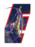Avengers: Earths Mightiest Heroes #6 Cover: Hawkeye Posters Avengers: Earths Mightiest Heroes #6 Cover: Hawkeye Posters
