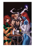 Wolverine Weapon X 10 Cover: Mystique, Phoenix and Wolverine Poster by Adam Kubert