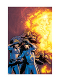Fantastic Four 519 Cover: Human Torch and Thing Posters by Mike Wieringo