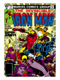 Marvel Comics Retro: The Invincible Iron Man Comic Book Cover 127, Against the Super-Army! Prints