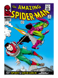 Marvel Comics Retro: The Amazing Spider-Man Comic Book Cover 39, Green Goblin Prints