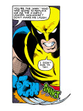 Marvel Comics Retro: X-Men Comic Panel, Wolverine Poster