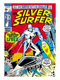 Marvel Comics Retro: Silver Surfer Comic Book Cover #17 Poster