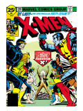 Marvel Comics Retro: The X-Men Comic Book Cover 100, Professor X Giclée-Druck