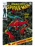 Marvel Comics Retro: The Amazing Spider-Man Comic Book Cover #100, 100th Anniversary Issue Posters