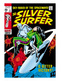 Marvel Comics Retro: Silver Surfer Comic Book Cover #11, Bitter Victory Pósters Marvel Comics Retro: Silver Surfer Comic Book Cover #11, Bitter Victory Pósters