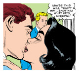 Marvel Comics Retro: Love Comic Panel, Kissing Prints