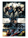 Amazing Spider-Man #523 Group: Captain America, Luke Cage, Iron Man and Spider Woman Reproducción en lienzo de la lámina por Deodato Mike