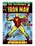 Marvel Comics Retro: The Invincible Iron Man Comic Book Cover 47, Breaking Through Chains Affiches