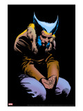 Wolverine #3 Cover: Wolverine and Logan Flying Kunstdruk op gespannen doek van Miller Frank Wolverine #3 Cover: Wolverine and Logan Flying Kunstdruk op gespannen doek van Miller Frank