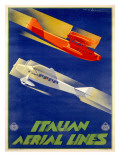 Alitalia Italian Airlines Poster Prints