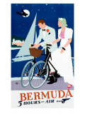 Pan American Airline to Bermuda Posters