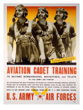 WWII AAF Cadet Training Poster Posters