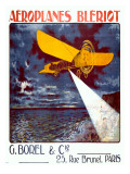 French Bleriot Monoplane Poster Póster