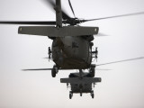 Two UH-60 Black Hawks Underway on a Mission over Northern Iraq Photographic Print