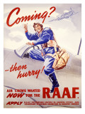 WII Royal Air Force Recruiting Poster Prints