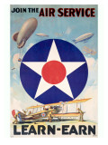 WWI Join the US Army Air Service Pôsters WWI Join the US Army Air Service Pôsters