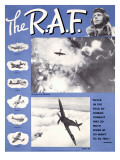 WWII RAF Spitfire Pilots Recruiting Print