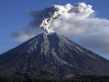 Semeru Eruption, Java Island, Indonesia Photographic Print