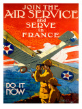 WWI Join the Army Air Service Posters