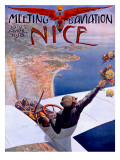 Nice Aviation Air Show Poster Posters