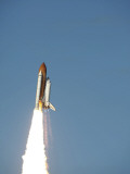 Space Shuttle Atlantis Lifts Off from Kennedy Space Center, Florida Lámina fotográfica