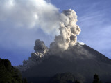 Merapi Eruption, Java Island, Indonesia Photographic Print