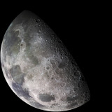 Color Mosaic of the Earth's Moon Photographic Print