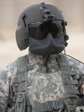 A UH-60 Black Hawk Helicopter Crew Chief Photographic Print
