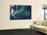 The Bahamas' Lengthy Narrow Eleuthra Island Wall Mural