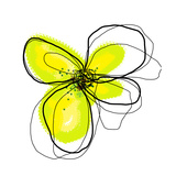 Yellow Petals 4 Reproduction procédé giclée par Jan Weiss