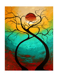 Twisting Love Giclee Print by Megan Aroon Duncanson