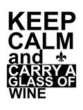 Keep Calm Gicléedruk van Jan Weiss