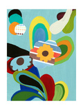Power Pop Two Reproduction procédé giclée par Jan Weiss