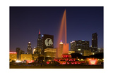 Chicago Black Hawks Skyline Photographic Print by Patrick Warneka