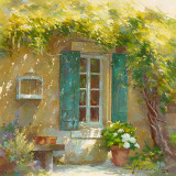 Sous la Tonnelle Prints by Johan Messely