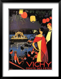 Vichy, Comite des Fetes Posters by Roger Broders