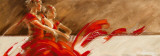 Duo in Red Prints by Kitty Meijering